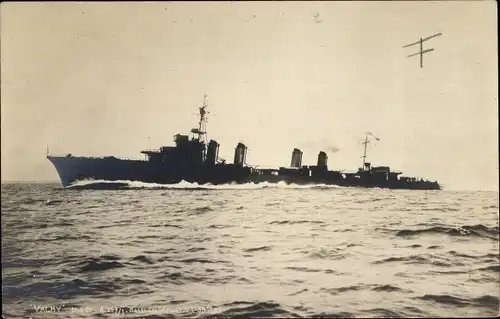 Ak Französisches Kriegsschiff Valmy, Französische Marine