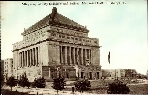 Ak Pittsburgh Pennsylvania USA, Allegheny College Soldiers' and Sailors' Memorial Hall