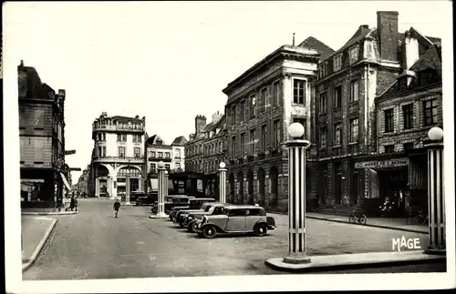 Ak Arras Pas de Calais, Theaterplatz