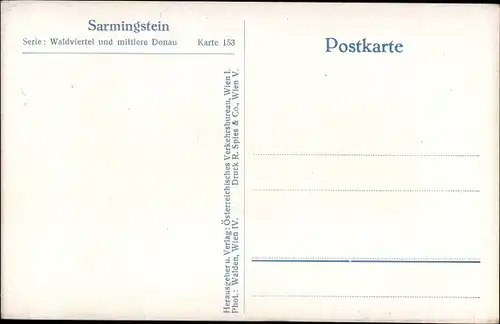 Ak Sarmingstein St. Nikola Oberösterreich, Ufer der Donau