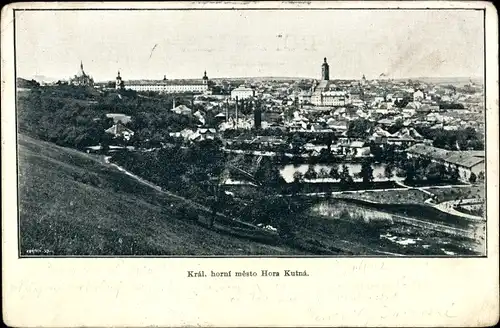 Ak Kutná Hora Kuttenberg Mittelböhmen, Panorama