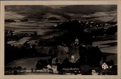 Ak Sloup v Čechách Bürgstein Reg. Reichenberg, Einsiedlerstein