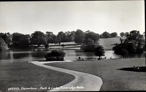 Ak Tunbridge Wells Kent England, Park, See