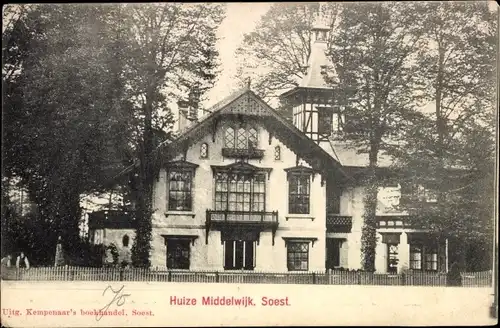 Ak Soest Utrecht Niederlande, Huize Middelwijk