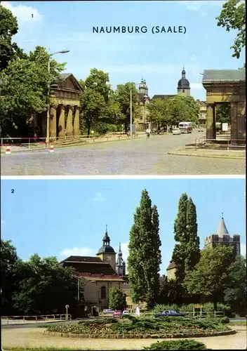 Ak Naumburg an der Saale, Stephansplatz, Salztor