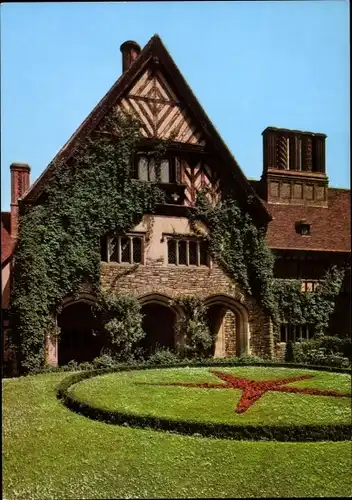 Ak Potsdam, Cecilienhof, Innenhof