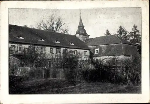 Ak Donndorf Roßleben-Wiehe im Kyffhäuserkreis, Kloster, Landheim Städt. Ober-Realschule Halle Saale