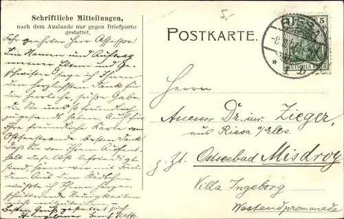 Ak Riesa an der Elbe Sachsen, Elbansicht, Landungsplatz