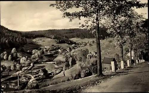 Ak Klingenthal im Vogtland Sachsen, Blick von der Goethestraße nach Steindöbra