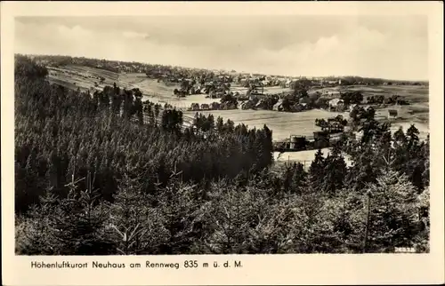 Ak Neuhaus am Rennweg Thüringen, Panorama