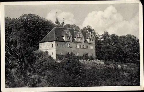 Ak Dornburg an der Saale Thüringen, Goetheschloss