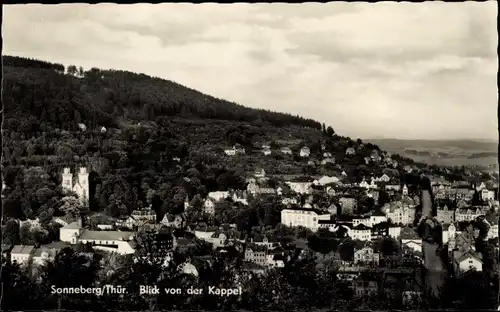 Ak Sonneberg in Thüringen, Blick von der Kappel