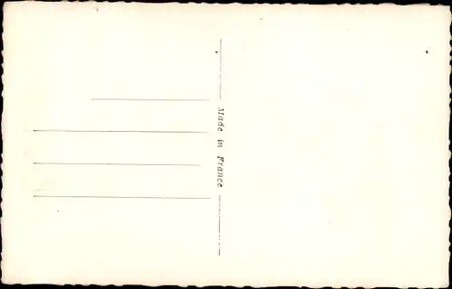 Ak Vive Ste Cécile, Ansicht eines Mannes mit Ziehharmonika