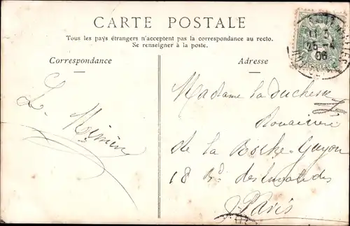 Ak Alphonse XIII. in Paris, Der König verlässt die Fronleichnamskapelle