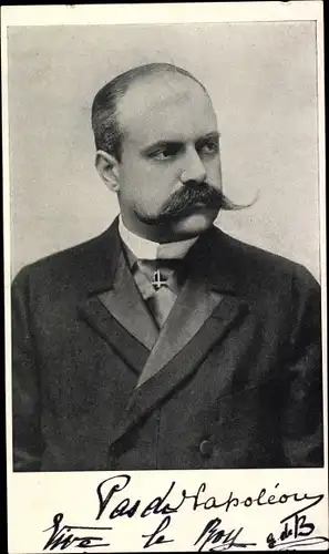 Ak Monsignore Prinz Victor Napoleon, Porträt