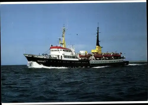 Ak Vermessungs und Forschungsschiff Komet