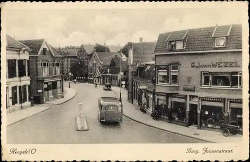 Ak Hengelo Overijssel Niederlande, Burg. Jansenstraat