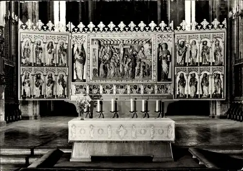 Ak Schwerin in Mecklenburg, Dom, Altar