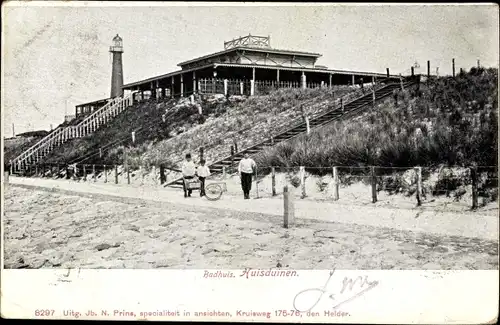 Ak Den Helder Nordholland Niederlande, Huisduinen, Badhuis