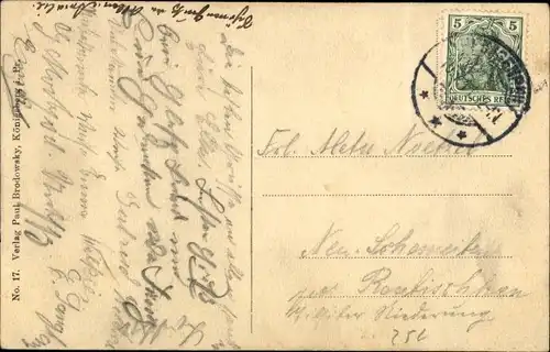 Ak Mamonowo Heiligenbeil Ostpreußen, Schneider's großer Saal