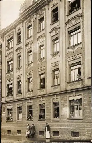 Foto Ak Augsburg in Schwaben, Wohnhaus