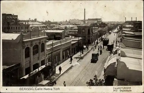 Ak Berisso Argentinien, Calle Nueva York