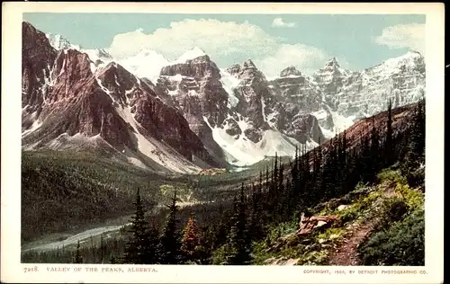 Ak Alberta Kanada, Valley of the Peaks