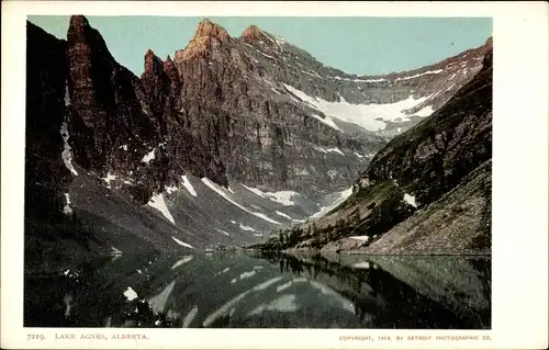 Ak Banff Nationalpark Alberta Kanada, Lake Agnes