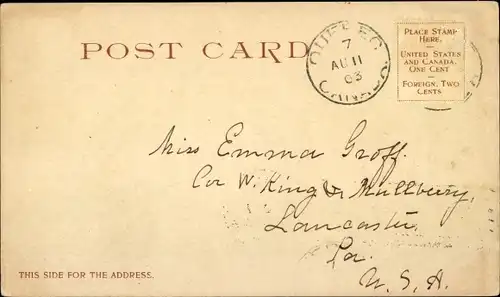 Ak Quebec Kanada, Une Caleche