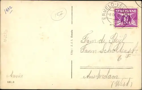 Ak Ermelo Gelderland, Kerklaan