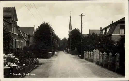 Ak Ermelo Gelderland, Kerklaan