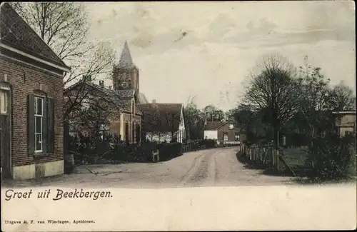 Ak Beekbergen Gelderland, Straße