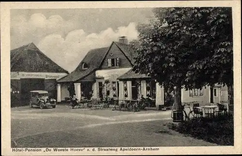 Ak Apeldoorn Gelderland, Hotel Pension De Woeste Hoeve