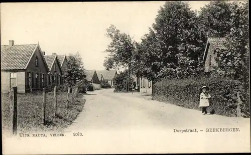 Ak Beekbergen Gelderland, Dorfstraße
