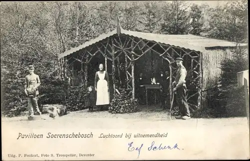 Ak Apeldoorn Gelderland, Pavillon Soerenschebosch