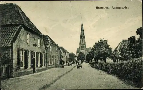 Ak Ammerzoden Gelderland Niederlande, Haarstraat, Kirche