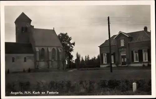 Ak Angerlo Zevenaar Gelderland, N. H. Kirche, Pastorat