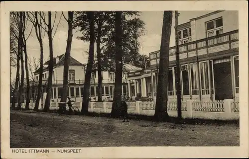 Ak Nunspeet Gelderland, Hotel Ittmann