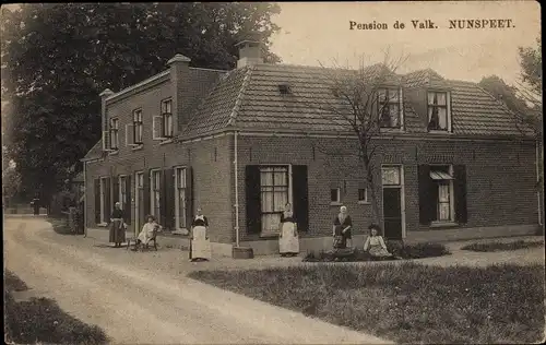 Ak Nunspeet Gelderland, Pension de Valk