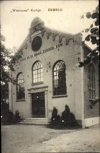 Ak Ermelo Gelderland, Kirche Witteveen