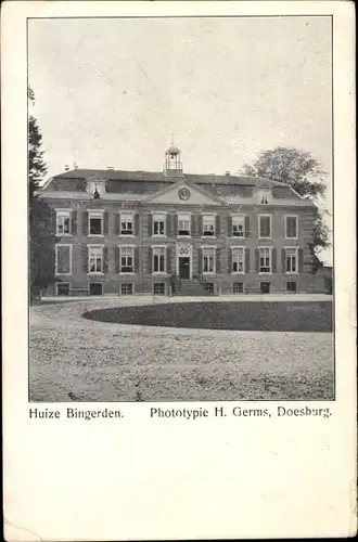 Ak Angerlo Zevenaar Gelderland, Haus Bingerden