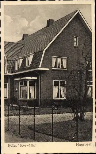 Ak Nunspeet Gelderland, Haus Sole Mio