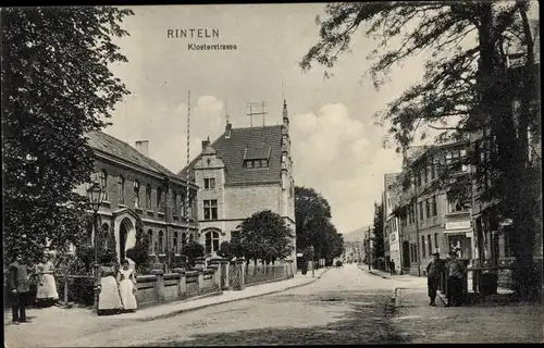 Ak Rinteln an der Weser, Klosterstraße