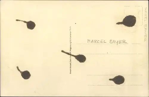 Ak Schauspieler Marcel Bayer, Portrait, Autogramm