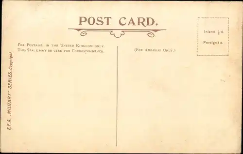 Ak Driver Army Service Corps und Draft Horses, Reviev Order