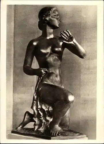 Ak Plastik von Alfred Thiele, Der Morgen