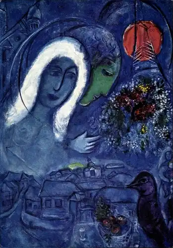 Künstler Ak Chagall, Marc, Champ de Mars, Expressionismus