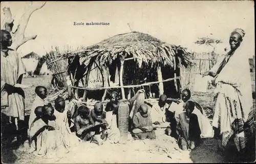 Ak Afrikanische Mission, mohammedanische Schule, Kinder
