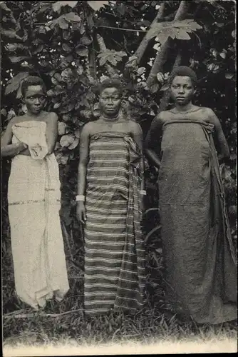 Ak Afrika, Drei junge Frauen