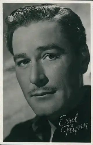 Ak Schauspieler Errol Flynn, Portrait